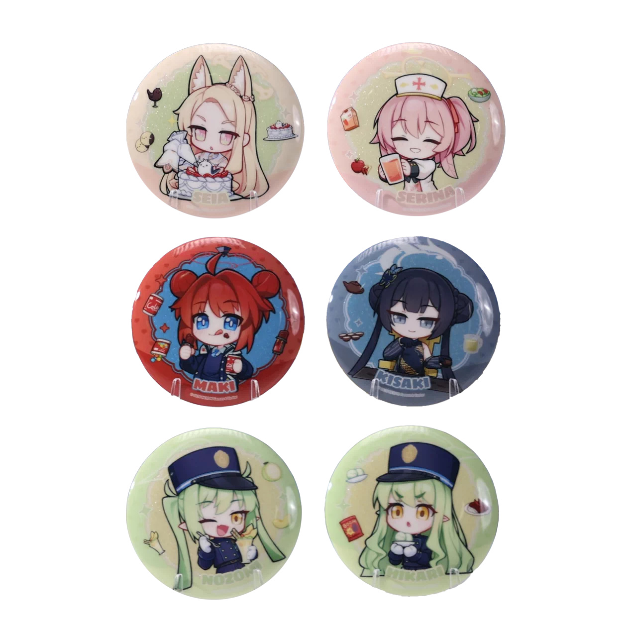 Blue Archive — Kivotos Gourmet Stories merchandise comparison and detail view.